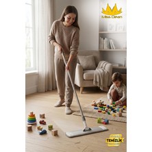 Missclean Multi Mop Set 45 cm Geniş Temizlik Istediğin Bezi Kullan, Daha Hızlı Temizle Geniş Alanlar Için