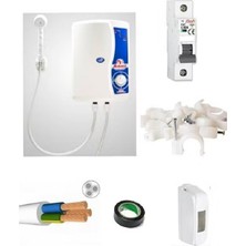 Feyza Design Elektrikli Şohben Tam Takım Seti, 3 Metre Kabloyla, Pratik Kullanım