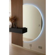 Feyza Design LED Aydınlatmalı Yarım Daire Dresuar Aynası, Şık ve Modern Tasarım