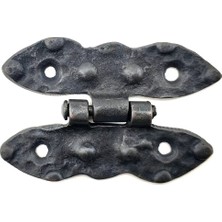 Uravas Store Antika Tarz Dekoratif Pirinç Bodur Menteşe - 75X50 Mm, Oksit