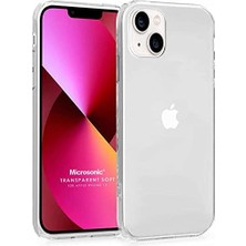 Mi-Ça Home 13 Için Kılıf Transparent Soft Beyaz [ 13 ile Uyumlu Kılıf - Şeffaf]