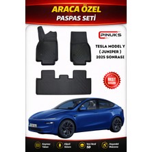 PINUKS Tesla Model Y Juniper 2026 Araca Özel Havuzlu  5d  Oto Paspas Seti Pro Seri