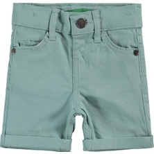 Tommiks Kids Gabardin 6-24 Ay Şort - Yeşil