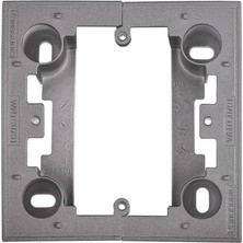 Mi-Ça Home Life Gece Siyahı Tekli Sıvaüstü Kasa