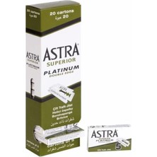 Uravas Store Tıraş Bıçağı Yeşil Jilet 20'li Paket Ast