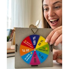 GIGA Şans Çarklı Tasarruf Kumbarası Para Biriktirme Oyunu Motivasyonlu