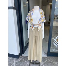 Abelia Kısa Geniş Pantolon