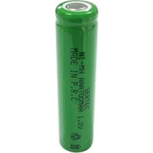 İlk El Grup Sertec - 1.2V 700 Mah - Aaa - Ni-Mh Şarjlı Pil - (Başsız / Flat Head)