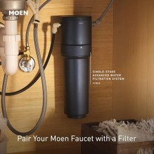 Mi-Ça Home S5530 Sip Modern One-Handle Arc Beverage, Chrome