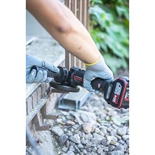 Mi-Ça Home KUH10.2 20VOLT 4.0AH. Li-Ion Çift Akülü 125MM Kömürsüz Profesyonel Şarjlı Devir Ayarlı Avuç Taşlama