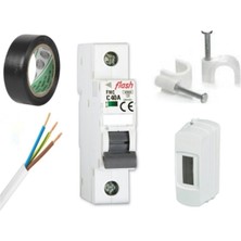 Feyza Design 9 Metrelik Elektrikli Şohben Kablosu, Kolay Montaj ve Dayanıklı Kullanım