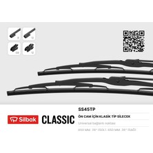 Silbak Muratech Silecek Süpürgesi 650MM [ Volvo FH12, Iveco Euro Cargo Euro Tech, Mercedes Atego, Mercedes Axor ]