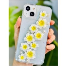 Mi-Ça Home 13-14 ve 15 ile Uyumlu Epoksi Sarı Çiçek Oyuncak Tasarımlı Esnek Silikon Kılıfı