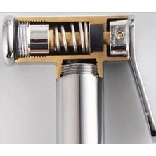 Mi-Ça Home Spiralli Taharet El Duşu Pirinç KTS100