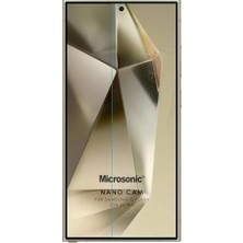 Mi-Ça Home Galaxy S24 Ultra Glass Cam Ekran Koruyucu [galaxy S24 Ultra ile Uyumlu Ekran Koruyucu - Şeffaf]