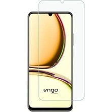 Mi-Ça Home Realme C53 Ekran Koruyucu 9h Parlak Şeffaf Esnek Koruma Şeffaf