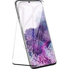 Mi-Ça Home Galaxy S20 Plus Ile Uyumlu Kavisli Full Yapışkanlı Cam Ekran Koruyucu