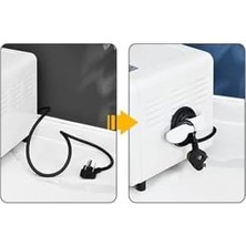 Mi-Ça Home Kablo Düzenleyici Toplayıcı Airfry Kahve Makinesi Organizer 2'li Set