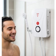King K7101 Erman Elektrikli Şofben 21 kW Güç ile Anında Sıcak Su Sağlayan Kompakt Tasarım