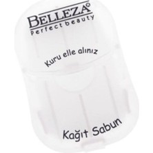 PremiumPort Beyaz Kağıt Sabun 20 Yaprak, Temizlikte Pratik ve Hijyenik Kullanım