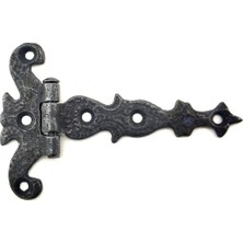 Uravas Store Antika Tarz Dekoratif Pirinç Kuyruklu Menteşe - 63X100 Mm, Oksit