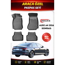 PINUKS Audı A4 (B9) 2025 Araca Özel Havuzlu  5d  Oto Paspas Seti Pro Seri