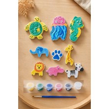 Elgiba 9 Adet Magnet ve Obje Boyama Seti