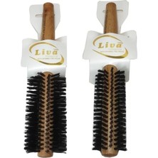 Uravas Store Liva 540 350 Saç Fırçası Yanmaz Profesyonel Fön Fırçası 2 Adet