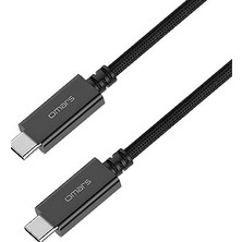 Mi-Ça Home USB 3.1 Type-C 3A Hızlı Şarj ve Data Kablosu - Dayanıklı Tasarım, 5 Gbps Veri Aktarımı