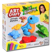 Dede 3D Dinozor Oyun Hamuru Seti