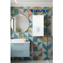 Feyza Design Wi‑fi Trifaze Ani Su Isıtıcı, 17–24 Kw, Dijital Kontrol, IP25, A Enerji
