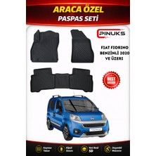 PINUKS Fıat Fiorino Benzinli 2025  Araca Özel Havuzlu  5d  Oto Paspas Seti Pro Seri