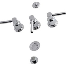 Mi-Ça Home KB6321DL Bide Bataryası, Parlak Krom, 8 x 2,13 x 2,13