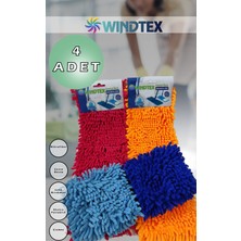 PremiumPort Mikrofiber Mop Yedek Bezleri, 4'lü Set, 40 Cm, Temizlik Kolaylığı Sağlar