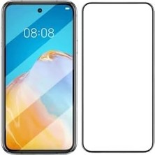 Mi-Ça Home P Smart 2021 Ile Uyumlu Tam Kaplayan Tamperli Cam Ekran Koruyucu