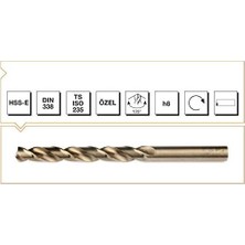 Mi-Ça Home Din 338 Rn Altın Seri Matkap Ucu 5 mm