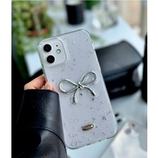 Mi-Ça Home 12 ve 12 Pro Uyumlu Simli Kurdele Oyuncak Tasarımlı Esnek Silikon Kılıf - Simlifiyonk