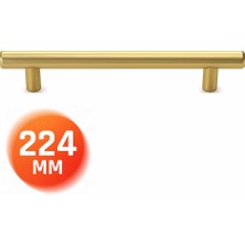 Nobel Metal Mobilya Kulbu Mutfak Çekmece Dolap Dolabı Kulpu  Kulpları Mataltın 224 mm