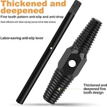 Mi-Ça Home Çift Başlı Boru Vida Çıkarıcı, Su Borusu, Hasarlı Vidalar, Kırık Yarıklar, 1/2 Inç ve 3/4 Inç Hortumlar Için Sökme Aleti, Vana Musluğu