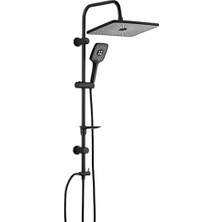 Mi-Ça Home Vann Kolonlu Tepe Duş Seti Siyah 5 Yıl Garantili