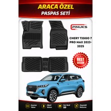 PINUKS Chery Tıggo 7 Promax 2025 Araca Özel Havuzlu  5d  Oto Paspas Seti Pro Seri