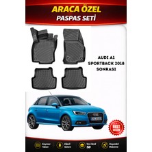 PINUKS Audı A1 2023  Sonrası Araca Özel Havuzlu  5d  Oto Paspas Seti Pro Seri