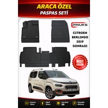 PINUKS Cıtroen Berlingo 2021 Araca Özel Havuzlu  5d  Oto Paspas Seti Pro Seri
