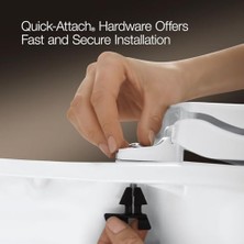 Mi-Ça Home 20110-96 Brevia Klozet Kapağı, Bisküvi