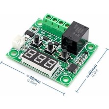 Mi-Ça Home W1209 Termostat, W1209 Dijital Termostad, Kuluçka Termostatı, W1209 Sıcaklık Ölçer