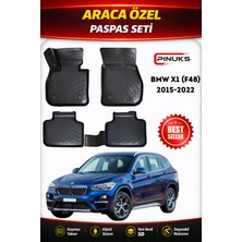 PINUKS Bmw X1 (F48) - 2017  Araca Özel Havuzlu  5d  Oto Paspas Seti Pro Seri