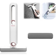 PremiumPort Pratik Mini Mop Çok Amaçlı Temizlik Seti Hediye Fırça ile