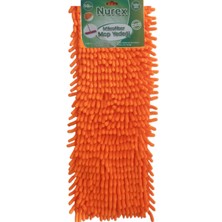 PremiumPort Makarna Mop Ucu Mikrofiber Paspas Yedeği 50 Cm, Temizlik Kolaylığı