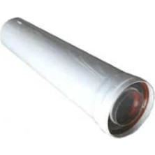 Feyza Design Hermetik Şofben Baca Uzatması 100 Cm, Dayanıklı ve Kullanışlı Ürün