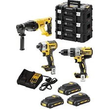 Mi-Ça Home DCK369M3T 18V Xr 4.0AH Lı-Ion Kömürsüz Kombinasyon 3 Parça Kit